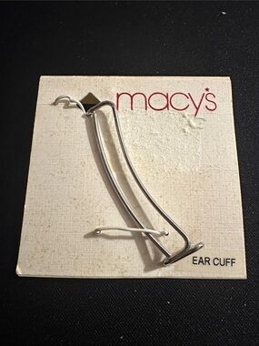 Macy's Silver-Tone Ear Cuff
#37